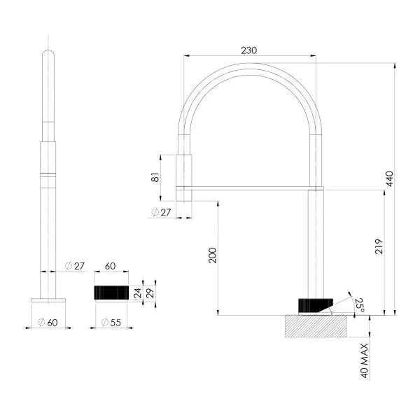 Specification Line Drawing