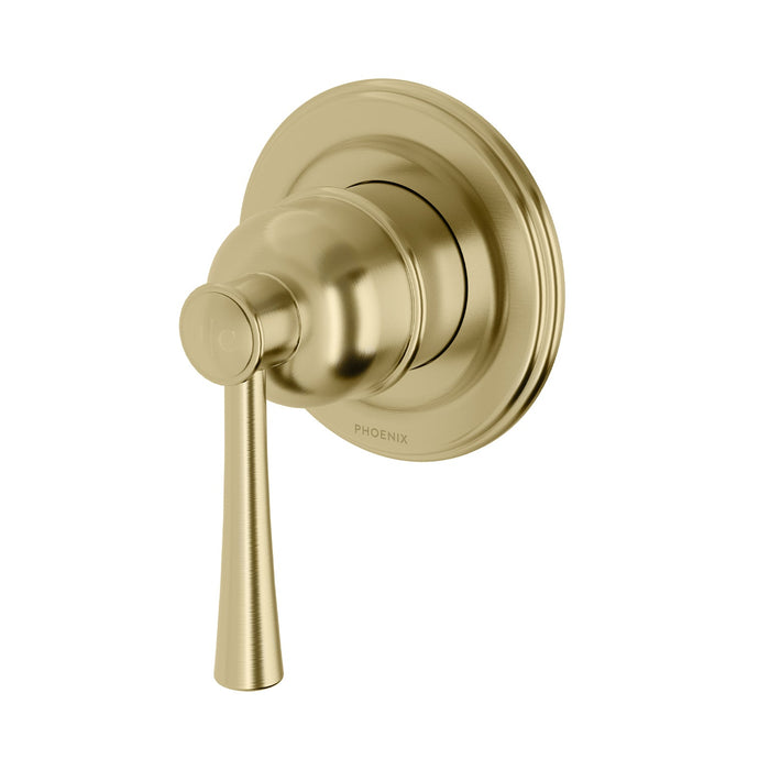 Cromford Shower/Wall Mixer (Brushed Gold)