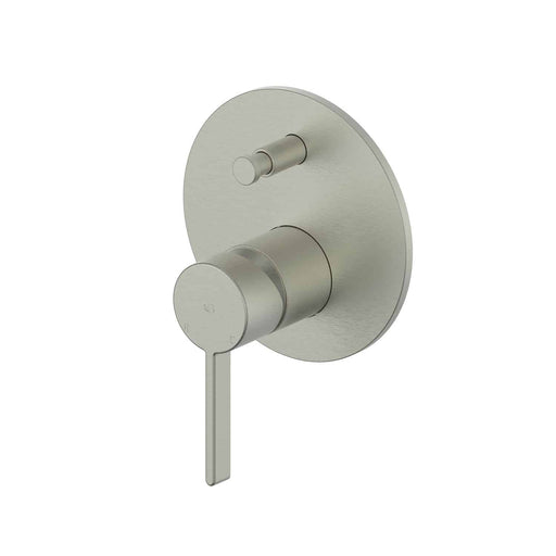 Glint Shower/Wall Mixer with Diverter  in Brushed Nickel