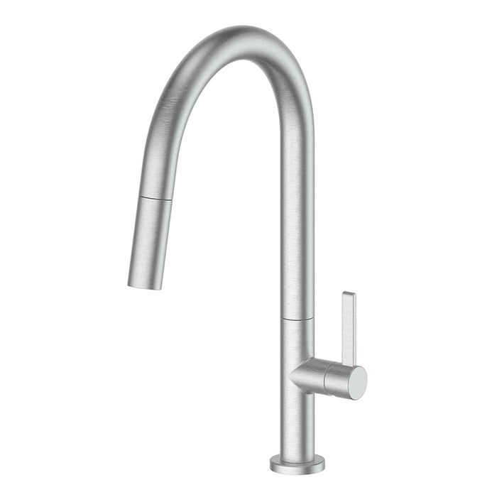 Luxe Pull Down Sink Mixer in Brushed Stainless