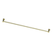 Reflect single towel rail in Brushed Brass