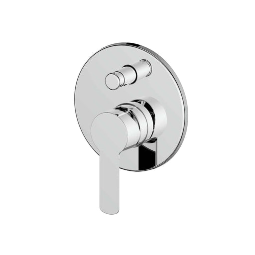 Astro II Shower/Wall Mixer with Diverter in Chrome
