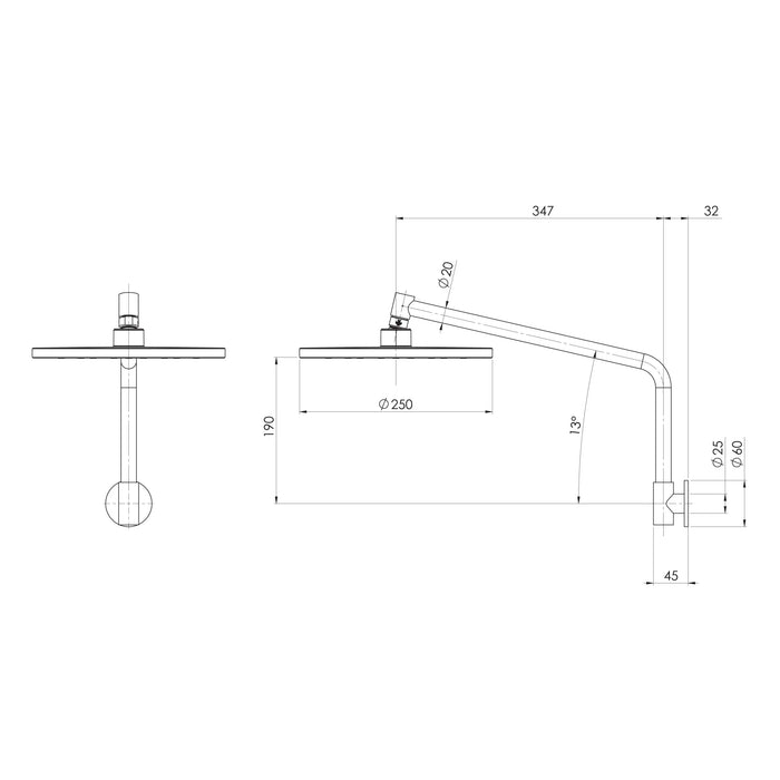 Specification Line Drawing