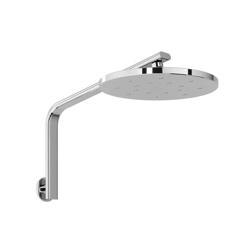 Oxley High Rise Shower Arm and Rose with LuxeXP in Chrome