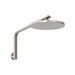 Oxley High Rise Shower Arm and Rose with LuxeXP in Brushed Nickel
