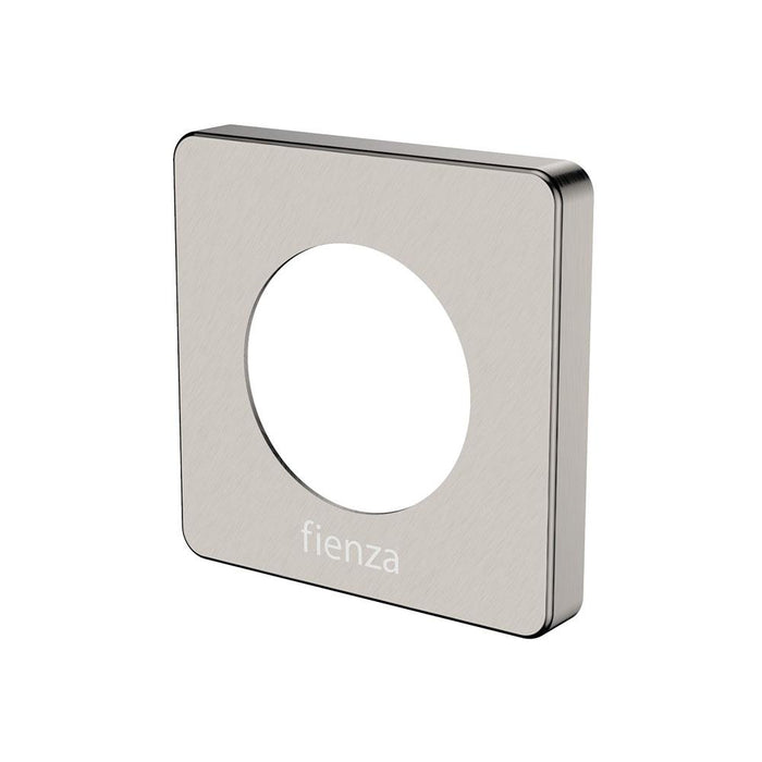 Square Brushed Nickel plate