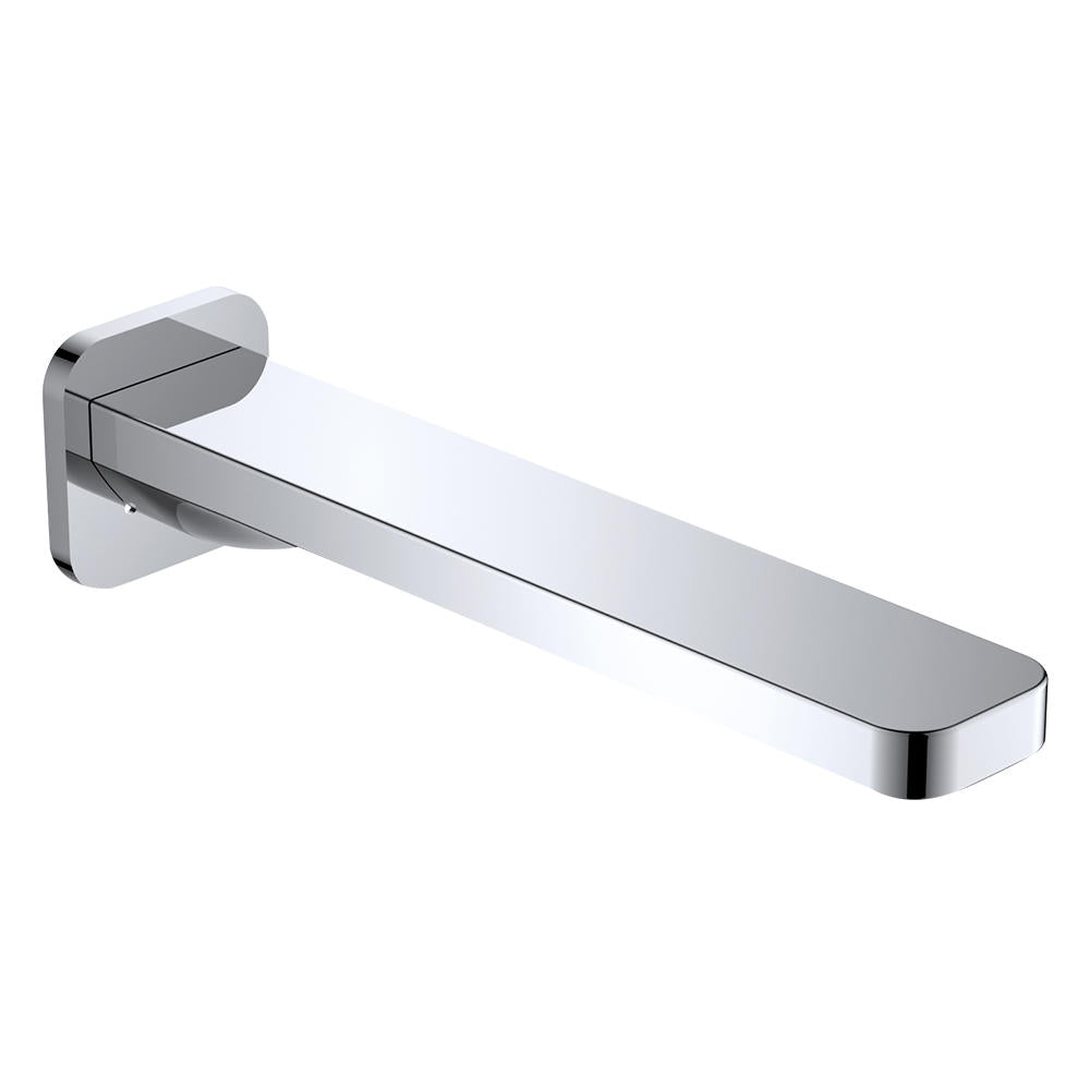 Kubic Bath Spout 200mm (Chrome or Matte Black) — The Bathroom Biz