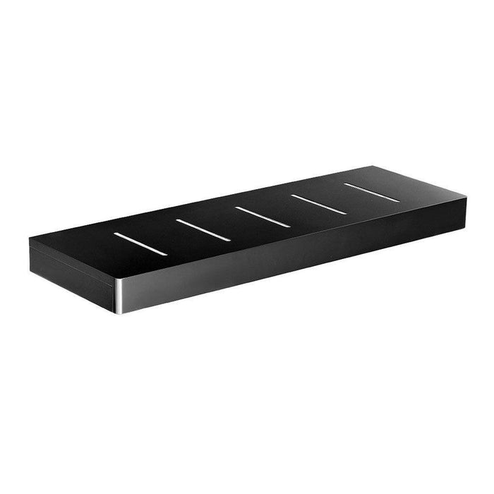 Streamline Eneo Shelf with Drain Slots 400mm Matte Black