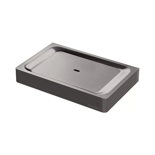 Gloss Soap Dish (Brushed Carbon)