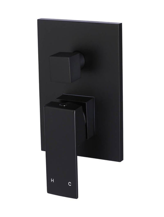 Meir Square Matte Black Diverter Mixer