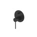 Textura Wall Mixer with Diverter in Matte Black