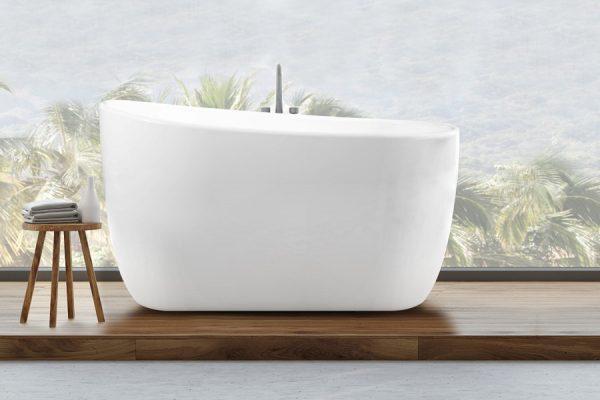 Decina Cosmo 1300 Freestanding Oval Soaker Bath